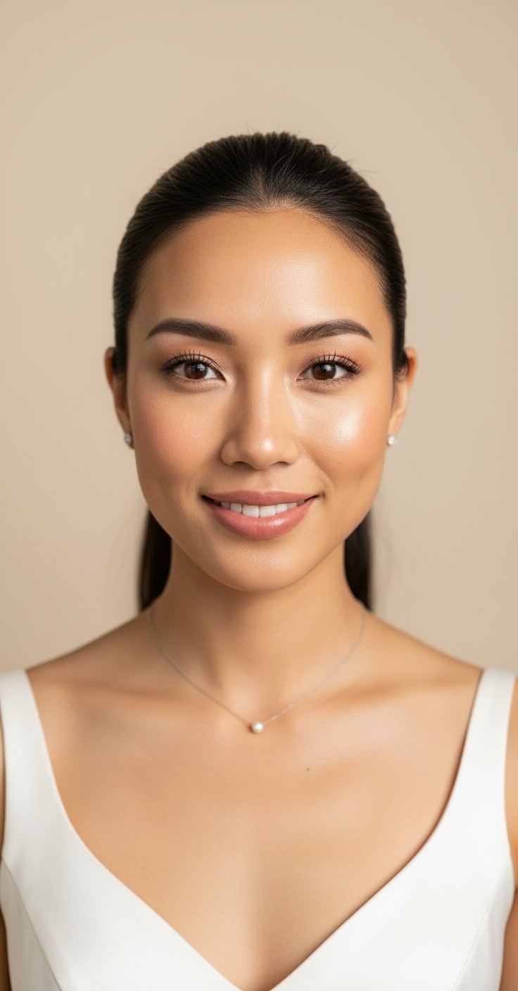 After High Pony Hairstyle For Wedding